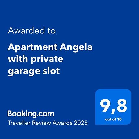 Apartment Angela With Private Garage Slot Pola Esterno foto