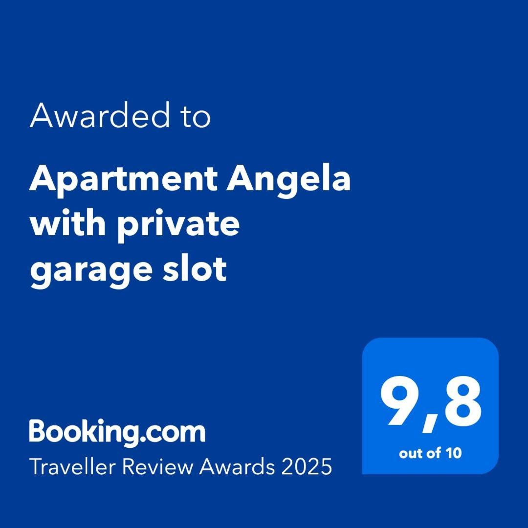 Apartment Angela With Private Garage Slot Pola Esterno foto